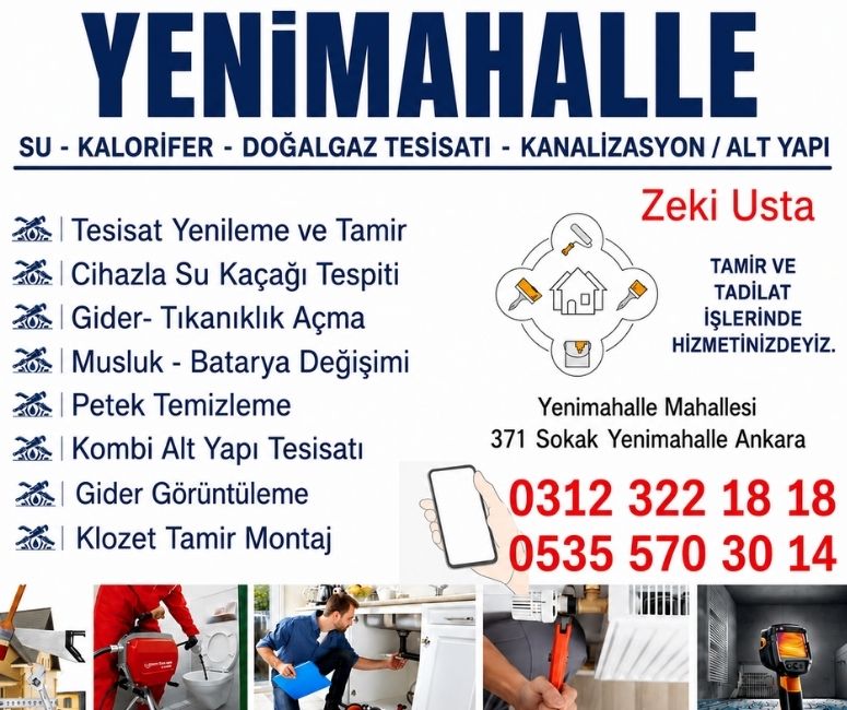 Yenimahalle Tesisatçı
